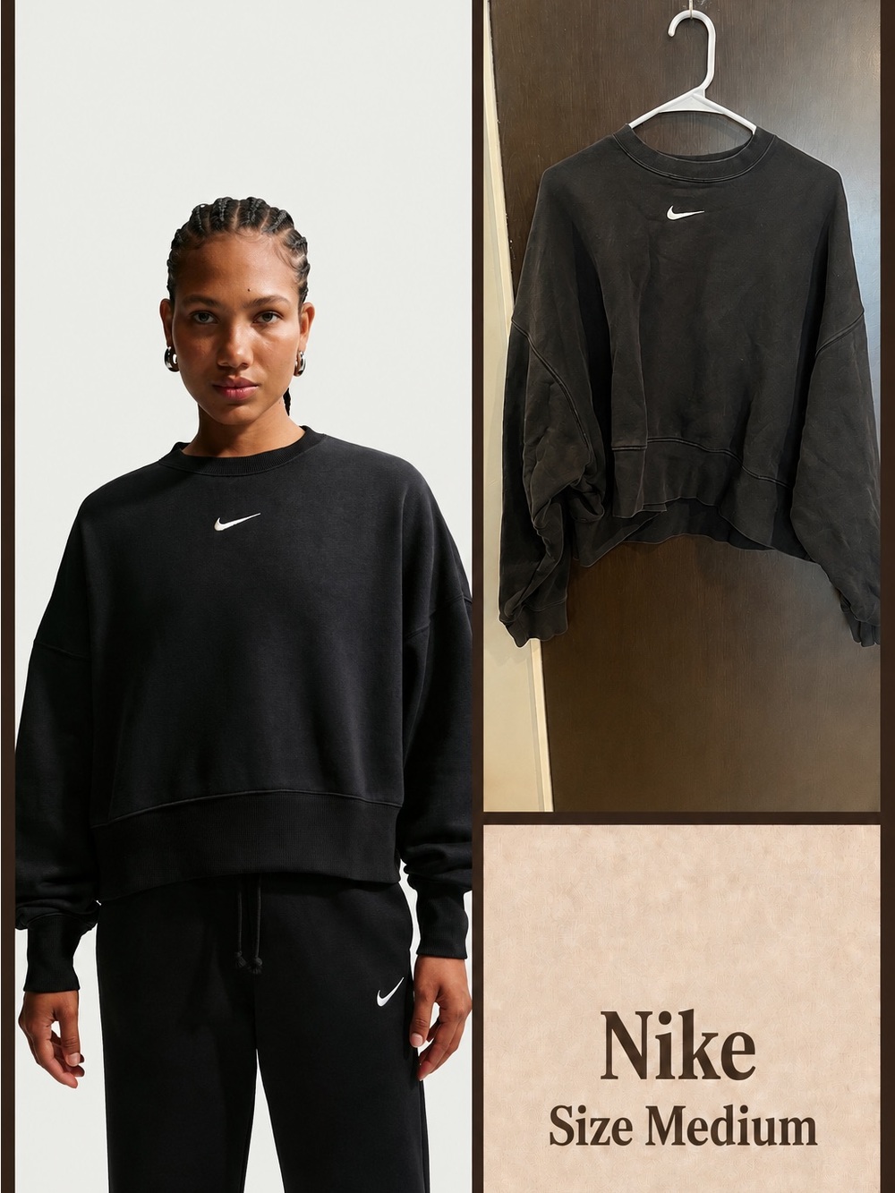 Nike Sportswear Phoenix Fleece Over-Oversized Crew